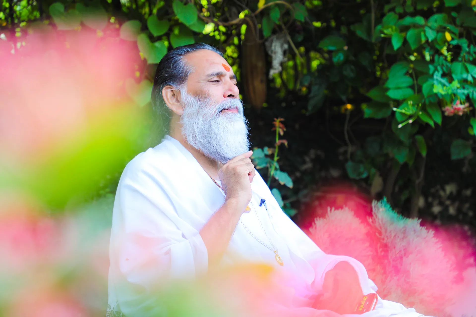 Maharaj Ji in contemplation